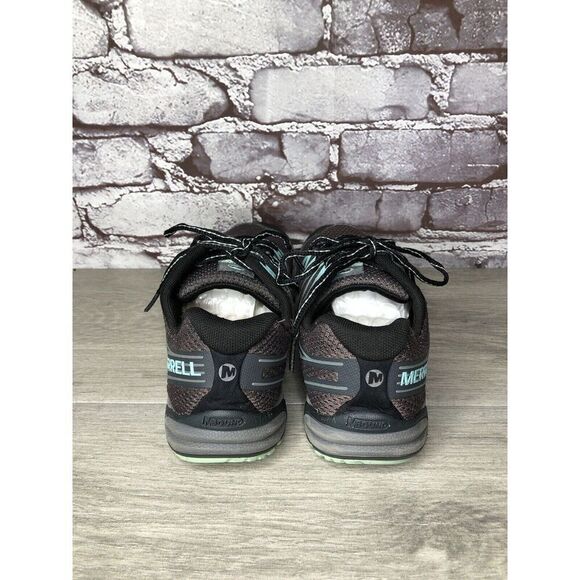 MERRELL Adventurine Black Aqua Mesh Lace Up Running Shoes Women Sz 8.5M US/39EU - Picture 5 of 16